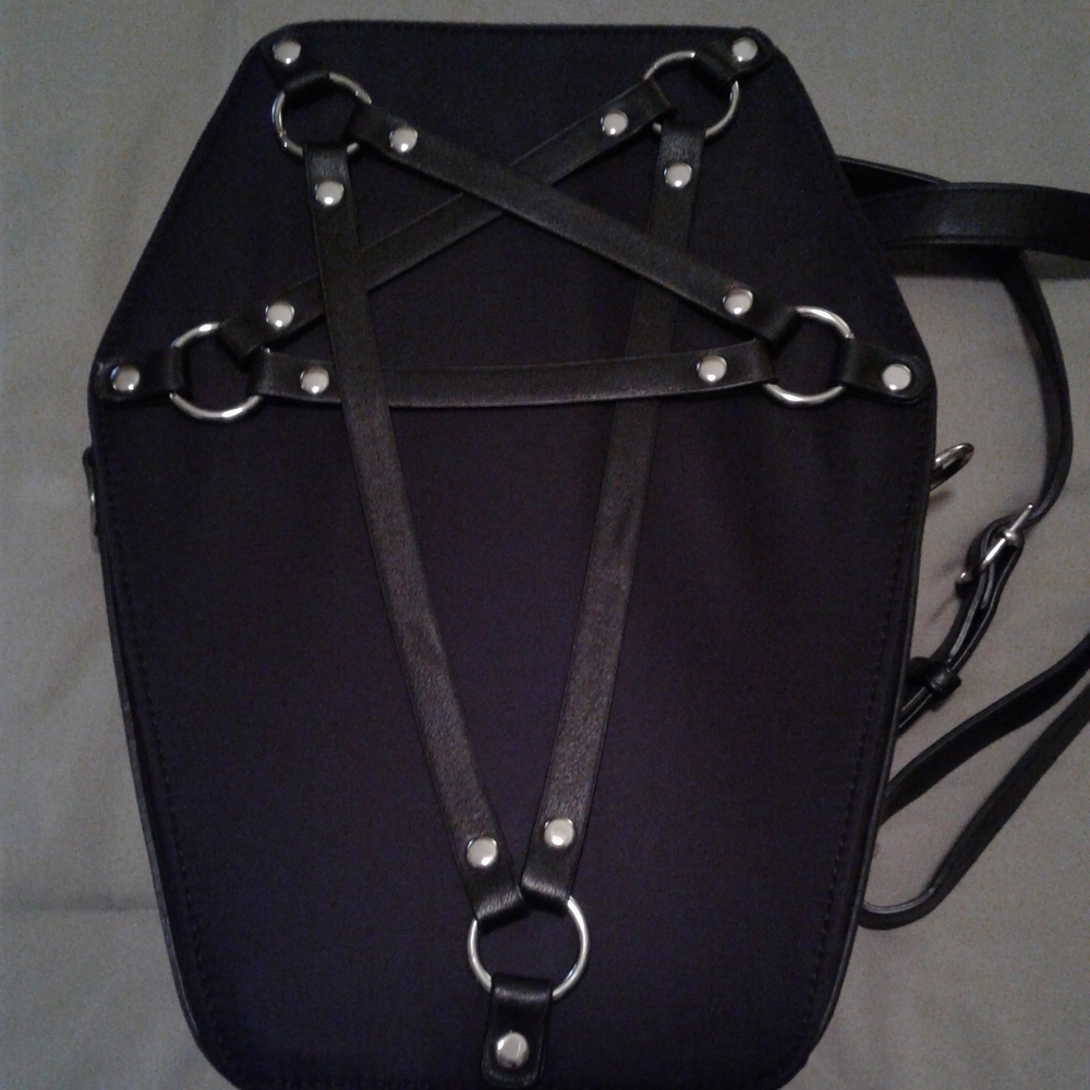 Killstar Pentagram Coffin Backpack